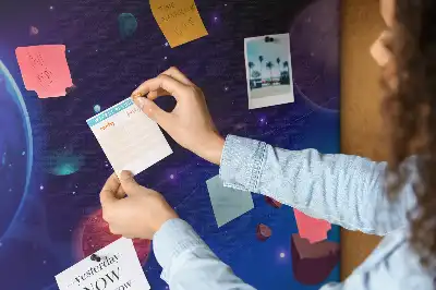 Nástěnka korková Planety galaxie