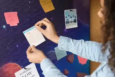 Nástěnka korková Planety galaxie