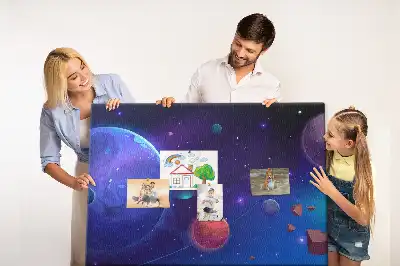 Nástěnka korková Planety galaxie