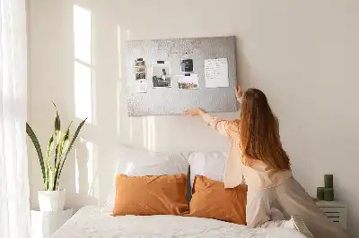 Dekorativní korková nástěnka s vzorem