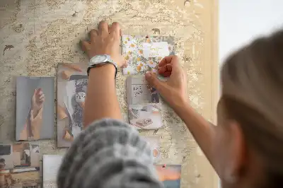 Nástěnka do dětského pokoje Mapa světa ve vintage stylu