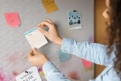 Korková nástěnka Květiny na louce