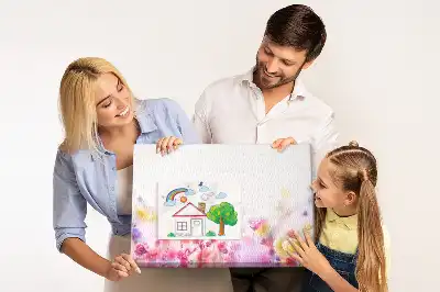 Korková nástěnka Květiny na louce