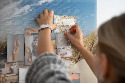 Korková nástěnka Výhled na pláž