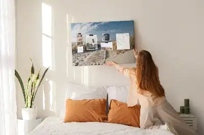 Korková nástěnka Výhled na pláž