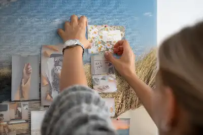 Korková nástěnka Výhled na pláž
