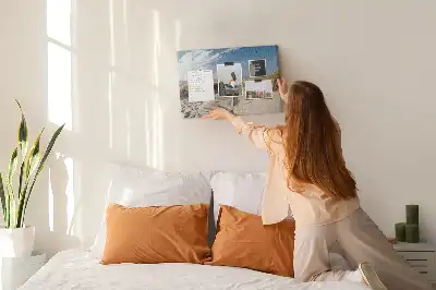 Korková nástěnka Výhled na pláž