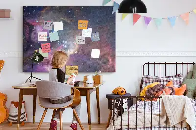 Korková tabule Svět galaxií