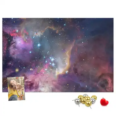 Korková tabule Svět galaxií