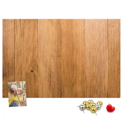 Nástěnka korková Dřevěné desky