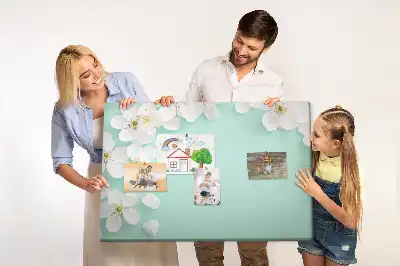 Korková nástěnka Kvetoucí sedmikrásky