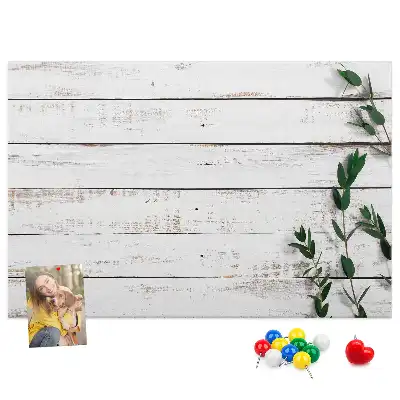 Nástěnka do dětského pokoje Dřevěné desky
