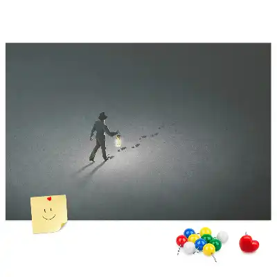 Nástěnka do dětského pokoje Poutník ve tmě