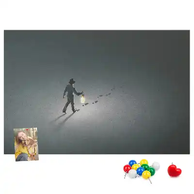 Nástěnka do dětského pokoje Poutník ve tmě