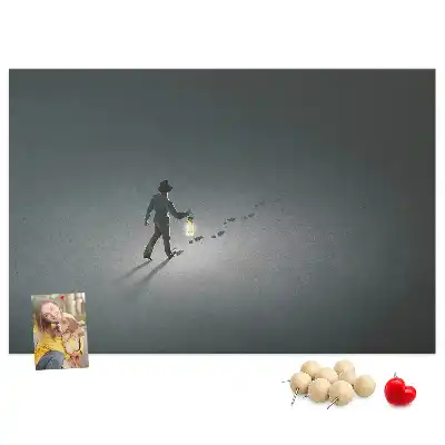Nástěnka do dětského pokoje Poutník ve tmě