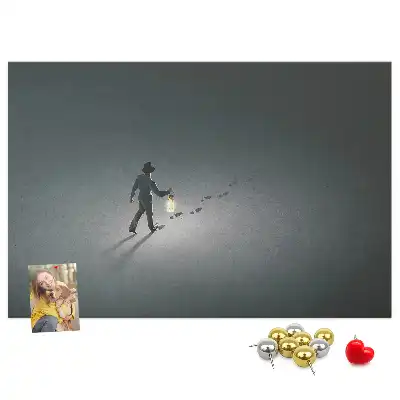 Nástěnka do dětského pokoje Poutník ve tmě