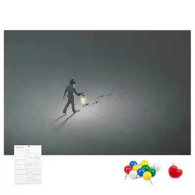 Nástěnka do dětského pokoje Poutník ve tmě