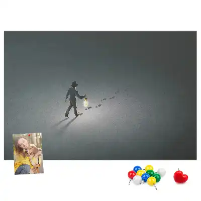 Nástěnka do dětského pokoje Poutník ve tmě