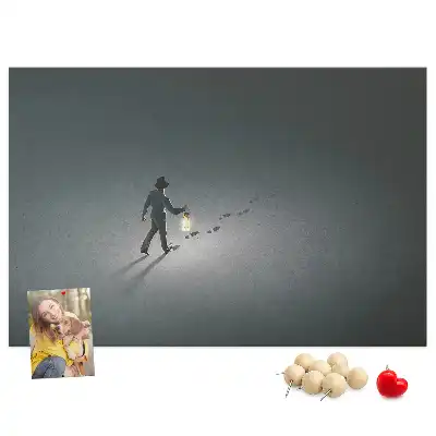 Nástěnka do dětského pokoje Poutník ve tmě