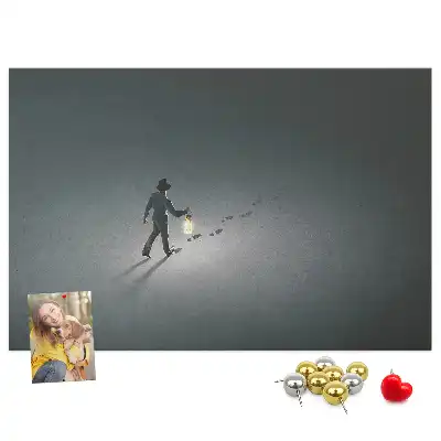 Nástěnka do dětského pokoje Poutník ve tmě