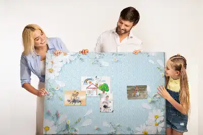 Korková tabule Květinový rámeček