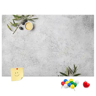 Nástěnka do dětského pokoje Minimalistické olivy