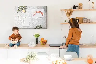 Nástěnka do dětského pokoje Minimalistické olivy