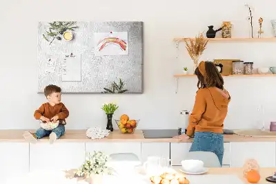Nástěnka do dětského pokoje Minimalistické olivy
