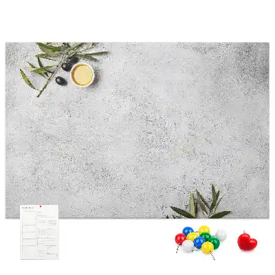 Nástěnka do dětského pokoje Minimalistické olivy