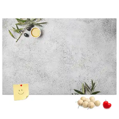 Nástěnka do dětského pokoje Minimalistické olivy