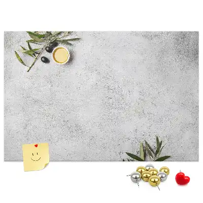 Nástěnka do dětského pokoje Minimalistické olivy