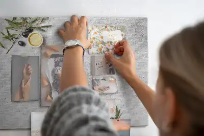 Nástěnka do dětského pokoje Minimalistické olivy