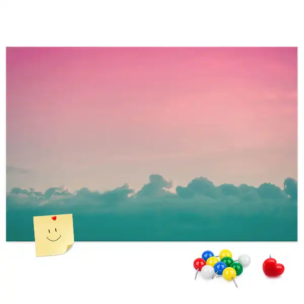 Nástěnka korková Gradientní obloha