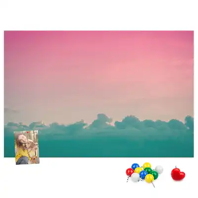 Korková nástěnka Přechod nebe