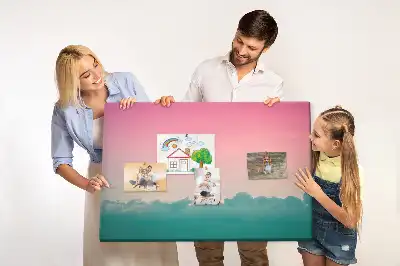 Korková nástěnka Přechod nebe