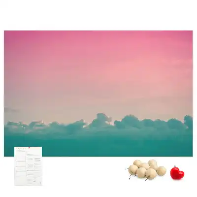 Korková nástěnka Přechod nebe