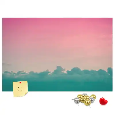 Korková nástěnka Přechod nebe