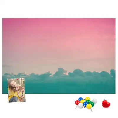 Korková nástěnka Přechod nebe