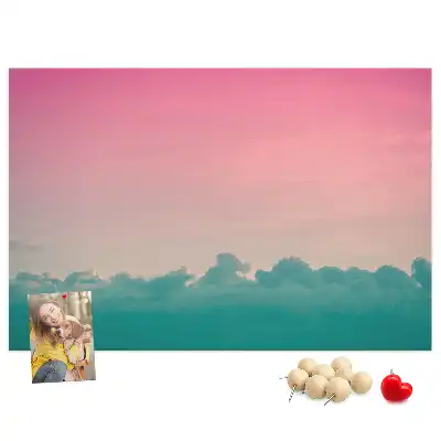 Korková nástěnka Přechod nebe