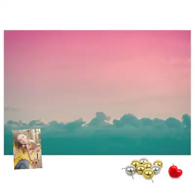 Nástěnka korková Gradientní obloha
