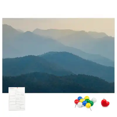 Korková nástěnka Abstraktní horizont