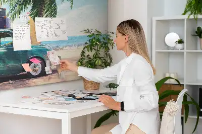Nástěnka do dětského pokoje Prázdninová pláž