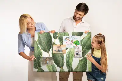 Nástěnka do dětského pokoje Palmové listy