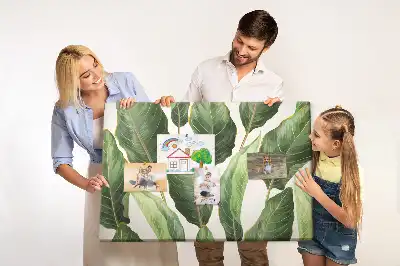 Nástěnka do dětského pokoje Palmové listy
