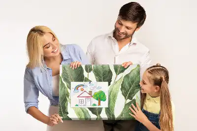 Nástěnka do dětského pokoje Palmové listy