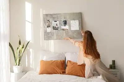 Korková nástěnka Stín palmy na písku