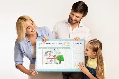 Korková tabule na plánování jídelníčku