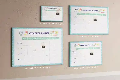 Nástěnka korková Plánovač jídel
