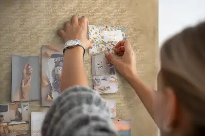 Korková tabule Plátnový kompas