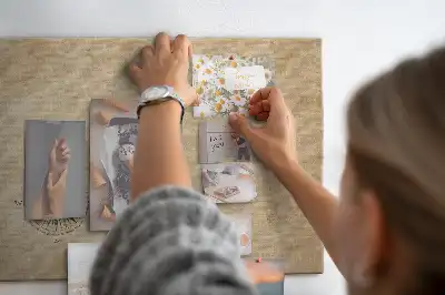 Korková tabule Plátnový kompas